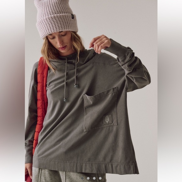 FP Movement by Free People Tops - NWOT FP Movement Hot Shot Hooded Layer